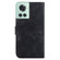 OnePlus 10R / Ace Lily Embossed Leather Phone Case - Black
