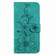 OnePlus 10 Pro 5G Lily Embossed Leather Phone Case - Green