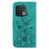 OnePlus 10 Pro 5G Lily Embossed Leather Phone Case - Green