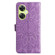 OnePlus Nord CE 3 Lite/Nord N30 Embossed Sunflower Leather Phone Case - Purple