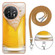 OnePlus 11 Electroplating Dual-side IMD Phone Case with Lanyard - Draft Beer