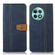 OnePlus Ace 2 Pro Stitching Thread Calf Texture Leather Phone Case - Blue