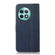 OnePlus Ace 2 Pro Stitching Thread Calf Texture Leather Phone Case - Blue