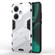 OnePlus Nord CE3 5G Global Punk Armor 2 in 1 PC + TPU Phone Case with Holder - White
