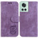 OnePlus 10R / Ace Little Tiger Embossed Leather Phone Case - Purple