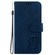 OnePlus 10 Pro 5G Little Tiger Embossed Leather Phone Case - Dark Blue