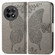 OnePlus Ace 2 Butterfly Love Flower Embossed Leather Phone Case - Gray