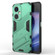 OnePlus Nord CE 3 Punk Armor 2 in 1 PC + TPU Phone Case with Holder - Green