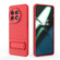 OnePlus 11 5G Wavy Texture TPU Phone Case with Lens Film - Red