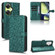 OnePlus Nord CE 3 Honeycomb Dot Texture Leather Phone Case - Green OnePlus Nord CE 3 Honeycomb Dot Texture Leather Phone Case - Green