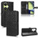 OnePlus Nord CE 3 Honeycomb Dot Texture Leather Phone Case - Black