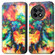 OnePlus Ace 2 CaseNeo Colorful Magnetic Leather Phone Case - Colorful Cloud