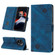 OnePlus Ace 2 5G / 11R 5G Skin-feel Embossed Leather Phone Case - Blue
