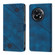 OnePlus Ace 2 5G / 11R 5G Skin-feel Embossed Leather Phone Case - Blue