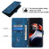 OnePlus Ace 2 5G / 11R 5G Skin-feel Embossed Leather Phone Case - Blue