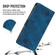 OnePlus Ace 2 5G / 11R 5G Skin-feel Embossed Leather Phone Case - Blue