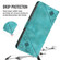 OnePlus Ace 2 5G / 11R 5G Skin-feel Embossed Leather Phone Case - Green