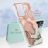 OnePlus Nord N300 / OPPO A57 4G 2022 / Realme Narzo 50 5G Global / OPPO K10 5G Global Electroplating Marble Dual-side IMD Phone Case - Rose Gold 015