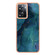 OnePlus Nord N300 / OPPO A57 4G 2022 / Realme Narzo 50 5G Global / OPPO K10 5G Global Electroplating Marble Dual-side IMD Phone Case - Green 017