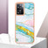 OnePlus Nord N300 / OPPO A57 4G 2022 / Realme Narzo 50 5G Global / OPPO K10 5G Global Electroplating Marble Dual-side IMD Phone Case - Green 004