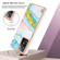 OnePlus Nord N300 / OPPO A57 4G 2022 / Realme Narzo 50 5G Global / OPPO K10 5G Global Electroplating Marble Dual-side IMD Phone Case - Green 004