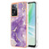 OnePlus Nord N300 / OPPO A57 4G 2022 / Realme Narzo 50 5G Global / OPPO K10 5G Global Electroplating Marble Dual-side IMD Phone Case - Purple 002
