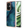 OnePlus Nord CE 3 5G Electroplating Marble Dual-side IMD Phone Case - Green 017