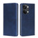 OnePlus Ace 2V 5G Cow Texture Magnetic Horizontal Flip Leather Phone Case - Blue OnePlus Ace 2V 5G Cow Texture Magnetic Horizontal Flip Leather Phone Case - Blue