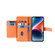OnePlus Ace 2V 5G Sheep Texture Cross-body Zipper Wallet Leather Phone Case - Orange