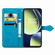 OnePlus Nord CE 3 Lite Mandala Flower Embossed Leather Phone Case - Blue