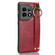 OnePlus 11 Wristband Leather Back Phone Case - Red