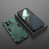 OnePlus 11 5G Punk Armor 2 in 1 PC + TPU Shockproof Phone Case with Invisible Holder - Green