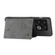 OnePlus 10 Pro Double Buckle Magnetic PU+TPU Phone Case - Grey