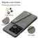 OnePlus 10 Pro Double Buckle Magnetic PU+TPU Phone Case - Grey
