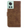 OnePlus 10R / Ace Little Tiger Embossed Leather Phone Case - Brown