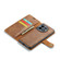 OnePlus 11 DG.MING Crazy Horse Texture Detachable Magnetic Leather Case - Brown OnePlus 11 DG.MING Crazy Horse Texture Detachable Magnetic Leather Case - Brown