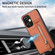 OnePlus Nord CE 2 Lite Carbon Fiber Vertical Flip Zipper Phone Case - Khaki