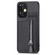 Oneplus Nord CE 3 Lite Carbon Fiber Vertical Flip Zipper Phone Case - Black