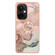 OnePlus Nord CE 3 5G/CE 3 Lite 5G Electroplating Marble Dual-side IMD Phone Case with Ring - Rose Gold 015