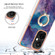 OnePlus Nord CE 3 5G/CE 3 Lite 5G Electroplating Marble Dual-side IMD Phone Case with Ring - Purple 016