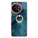 OnePlus 11 Electroplating Marble Dual-side IMD Phone Case with Ring - Green 017