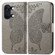 OnePlus Ace 2V Butterfly Love Flower Embossed Leather Phone Case - Gray