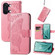 OnePlus Ace 2V Butterfly Love Flower Embossed Leather Phone Case - Pink
