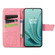 OnePlus Ace 2V Butterfly Love Flower Embossed Leather Phone Case - Pink