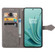 OnePlus Ace 2V Mandala Flower Embossed Leather Phone Case - Gray
