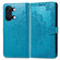 OnePlus Ace 2V Mandala Flower Embossed Leather Phone Case - Blue