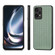OnePlus Nord CE 2 Lite 5G Carbon Fiber Texture Leather Back Cover Phone Case - Green