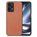 OnePlus Nord CE 2 Lite 5G Carbon Fiber Texture Leather Back Cover Phone Case - Brown