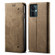 Denim Texture Flip Leather Phone Case OnePlus Nord CE 3 Lite / OPPO K11X - Khaki