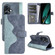Oneplus Nord CE 3 Stitching Horizontal Flip Leather Phone Case - Blue